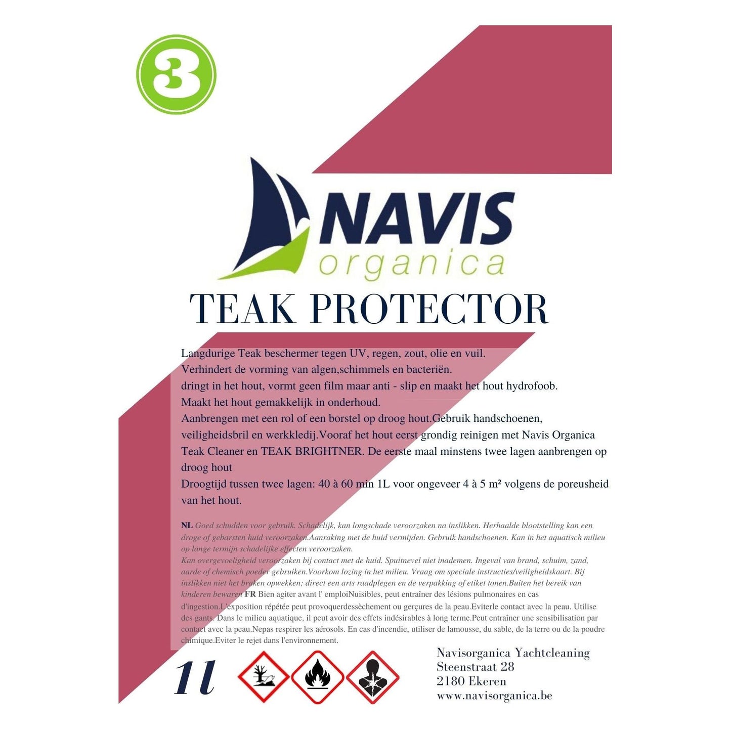 Navis Organica Teak protector 1L