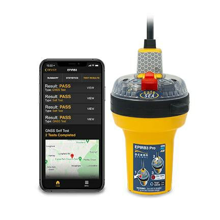 Ocean Signal EPIRB3 Pro: Category 1 EPIRB with AIS, RLS, and NFC Mobile Connectivity