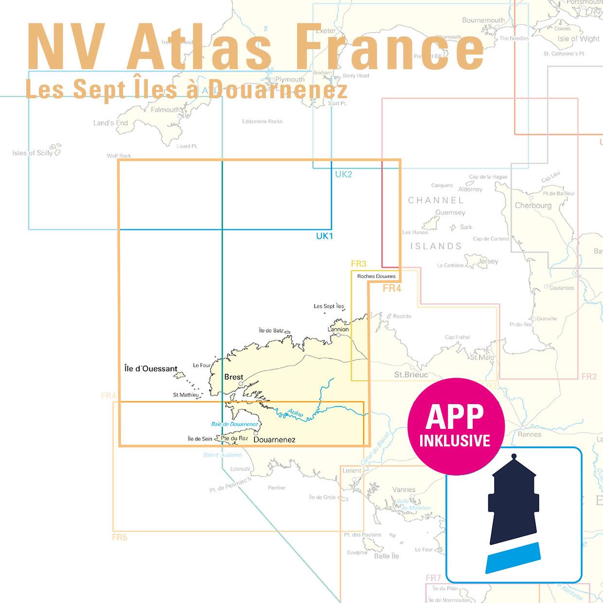 NV Atlas France - FR4 - Les Sept Îles à Douarnenez