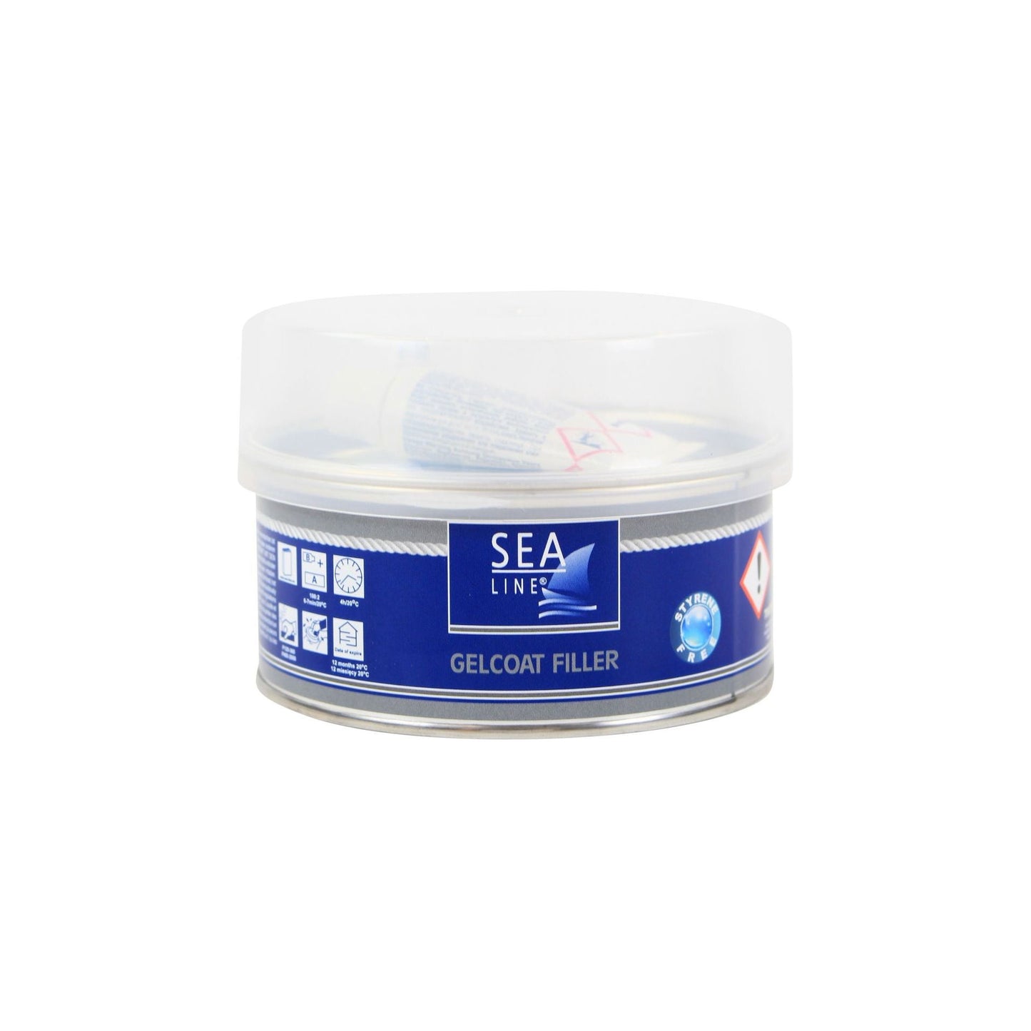 Sealine gelcoat repair filler dry fast - RAL 9001 - 250Gr